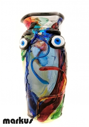 Abstract Face Vase _3